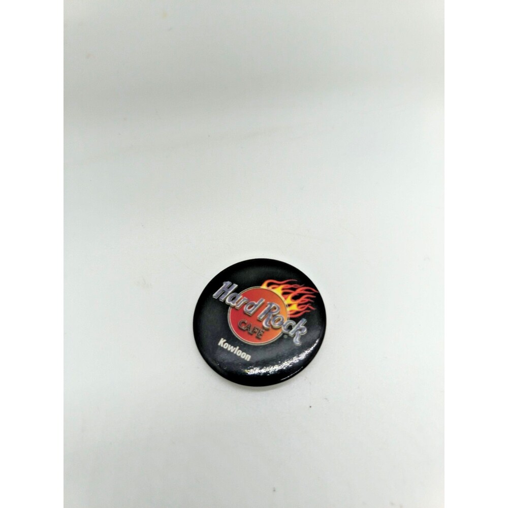 Hard Rock Cafe pin Kowloon Black Round